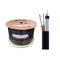 Cáp CCTV Cáp Đồng Trục Có Kèm Dây Điện 305 Mét